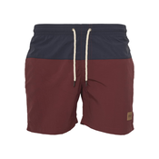 Urban Classics Kratke kopalne hlače, rdeča