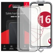 Novo kaljeno steklo Screen Samurai za Apple iPhone 16 z okvirjem Easy Fit | 2 kosa