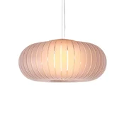 Kartell viseča svetilka Teresa Frozen, roza, O 50 cm, E27 - Dnevna soba/jedilnica - Dizajn - Plastika
