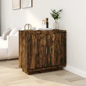 Vidaxl vidaXL Omarica dimljen hrast 80x40x75 cm Material na osnovi lesa