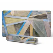 Nedrseča podloga za igralno miško z geometrijskimi črtami 100x50 cm