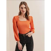 Bigdart Bluza Blusen oranžna