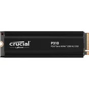 SSD disk CRC P310 NVMe PCIe G4 M.2 1TB z hladilnikom
