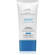 BioNike Aknet Comfort Cover prekrivni tekoči puder za problematično kožo odtenek 102 Sable 30 ml