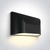 VANJSKA ZIDNA LED SVJETILJKA 6W CCTV IP65 ANTRACIT