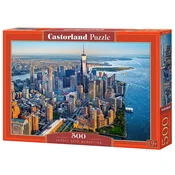 Castorland - Puzzle Sončni zahod nad Manhattnom - 500 kosov