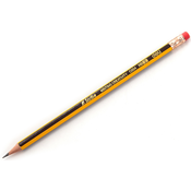 Grafitna olovka s gumicom Deli Scribe - EC004-HB, HB