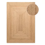 Obojestranska ročno tkana preproga iz jute v naravni barvi 80x150 cm Sharmila Natural Brown – Hanse Home