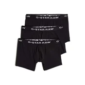 G-Star Raw BOXER BRIEFS 3 PACK Črna
