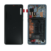 LCD zaslon za Huawei P30 Pro - črn - OEM - AAA kakovost