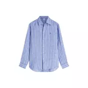 TOMMY HILFIGER Košulja Regular Fit Textured Stripe Pure plava / bijela