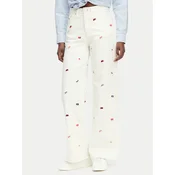 Tommy Jeans Jeans hlače Claire DW0DW23042 Kremna Wide Leg