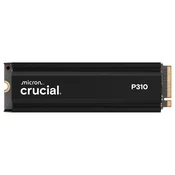 M.2 2TB Crucial P310 NVMe PCIe Gen4 z ohišjem