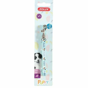 466736BLE Zolux Puppy Mascotte Povodac 8mm/1,2m Plavi