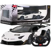 Licencirani auto na daljinsko upravljanje Lamborghini Aventador SVJ Performance 1:14 RASTAR - bijeli