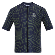 Mens cycling jersey ALPINE PRO SAGEN mood indigo variant pa