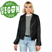 Usnjena jakna ženska - Vegan Commando II - STRAIGHT TO HELL - 65