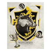 Harry Potter Umjetnicki Otisak: Grb Hufflepuff-a