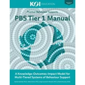 PBS Tier 1 Manual: A Knowledge-Outcomes-Impact Model for Multi-Tiered Systems of Behavior Support