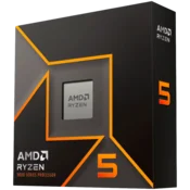 Procesor AMD Ryzen 5 9600X (3.9 GHz/5.4 GHz, 6C/12T3, 32 MB, 65 W, AM5) box, brez hladilnika, z grafiko AMD Radeon Graphics - 100-100001405WOF
