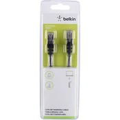Belkin Belkin LAN (RJ45) Omrežni Priključni kabel CAT 6 S/FTP 5 m Črna Z zaščitnim zapornim zatičem