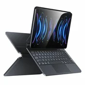 shumee Ovitek s tipkovnico USAMS črne barve za iPad Pro 11