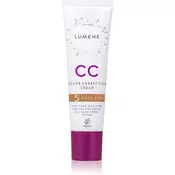 Lumene CC Color Correcting Cream CC krema za poenoten ten kože SPF 20 odtenek 5 Deep Tan (Warm) 30 ml