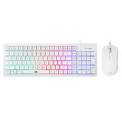 White Shark Baracuda BGC 012 ORCA Bela - Combo Tastatura