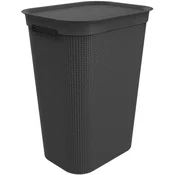 eoshop Koš za perilo BRISEN 50L - črn