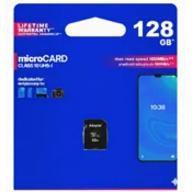 Pomnilniška kartica MicroSDHC 128 GB CL10 UHS I + adapter Rindle