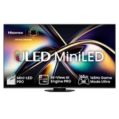 Hisense Televizor 85U8Q 85, MiniLED, 4K UHD, 165 Hz, Smart, VIDAA OS, Crni