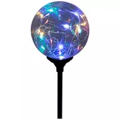 home Solarna vrtna LED lampa, staklo/plastika, 600 mAh - MX 623