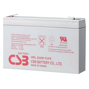 CSB Pb rezervna baterija VRLA AGM 6V/9Ah (HRL634W F2)
