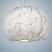 Foscarini Nuée MyLight LED viseča svetilka dolžina 75 cm - Dnevna soba/jedilnica - Dizajn - bela - Plastika