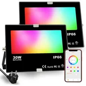 2x ILC RGB LED reflektor 30W