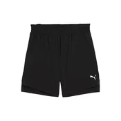 PUMA Športne hlače TeamJaws Starter črna/bela