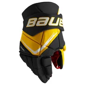Hokejske rokavice Bauer Vapor FLY40 Black/Gold Senior 15 palcev