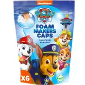 Nickelodeon Paw Patrol Foam Makers Caps pjena za kupanje za djecu 6x20 g
