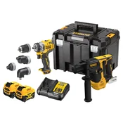 DEWALT 2-delni set orodja DCD703 + DCH072 + 2X12V/5AH + polnil. (DCK2101P2T)