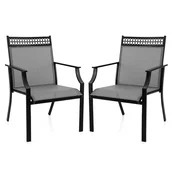COSTWAY Set vrtnih stolov 61 x 66 x 90 cm 2 kosa., (5000007060)