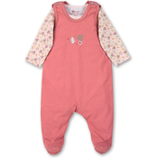 Kombinezon za bebe i bodi Sterntaler - Za djevojčicu, 50 cm, 0-2 mjeseca, roza