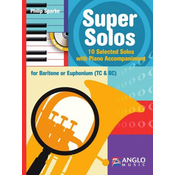 SPARKE:SUPER SOLOS 10 SELECTED SOLOS FOR BARITON OR EUPHONIUM (TC & BC)+CD