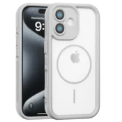 Bumper MagSafe maska za iPhone 16 Plus - siva