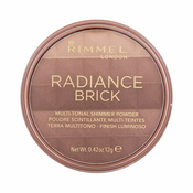 Rimmel London Radiance Brick bronzer 12 g nijansa 002 Medium