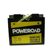 Yucell Poweroad akumulator za motor YG12B-4 gel (12V 10Ah, 150 x 69 x 130)