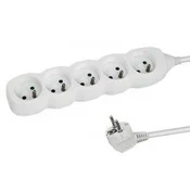 Esperanza  POWER STRIP 5 SOCKETS 1.5M WHITE