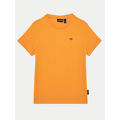 Napapijri Majica Salis SS 2 NP0A4GEHA701 D Oranžna Regular Fit