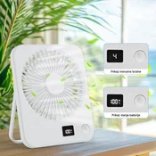 Stoni USB mini ventilator sa displejem