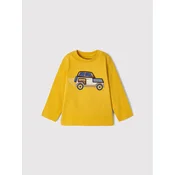 Mayoral Bluza 2004 Rumena Regular Fit