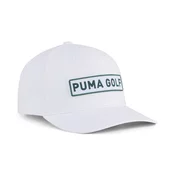 Mens Puma Looper Golf Cap, White, Size Adult, Accessories